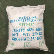 SHMP de hexametafosfato de sodio para la industria refractaria